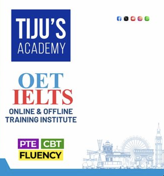 Tijus Academy's Best OET online coaching in Kerala