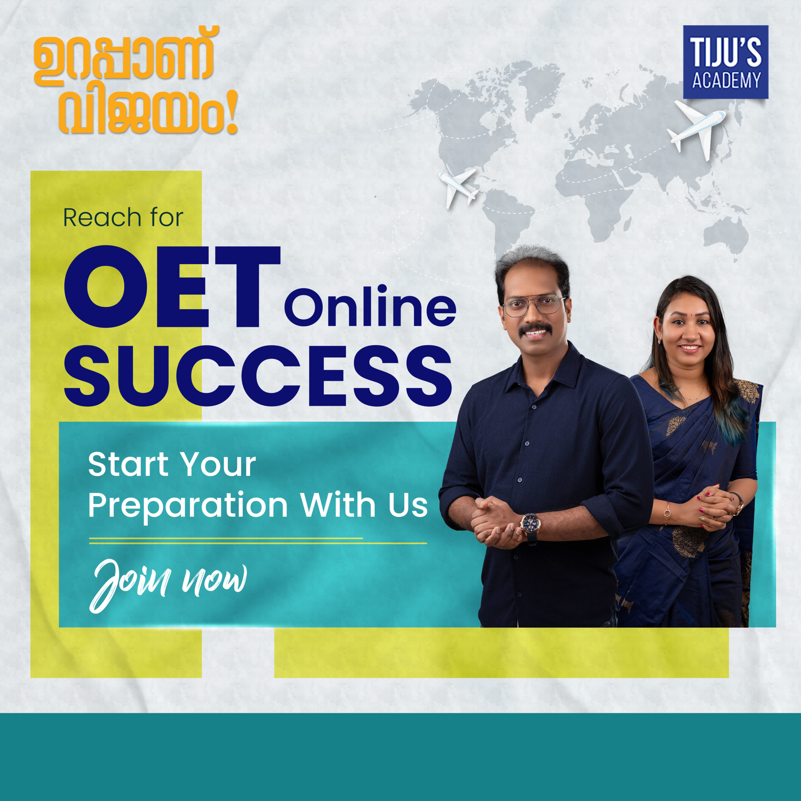 Oet success with tijus academy