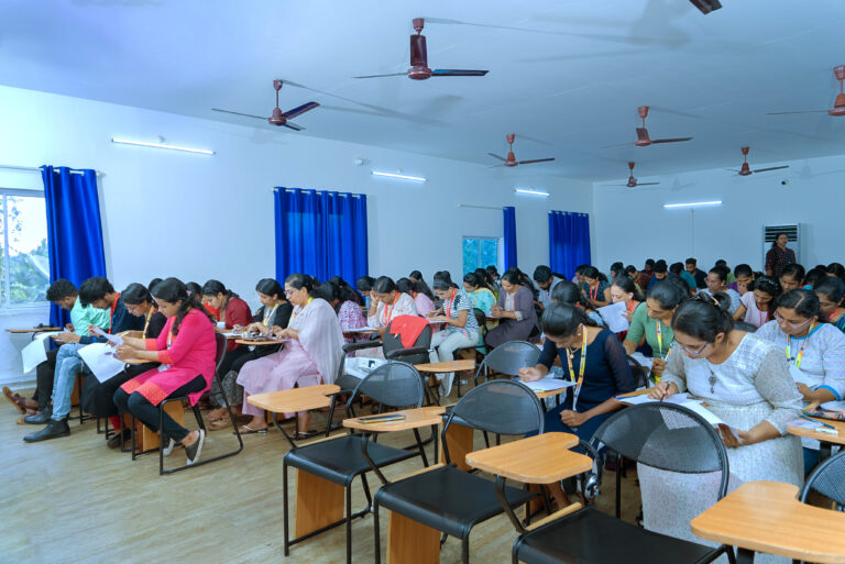 Students in OET class