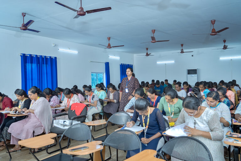 Students in OET class
