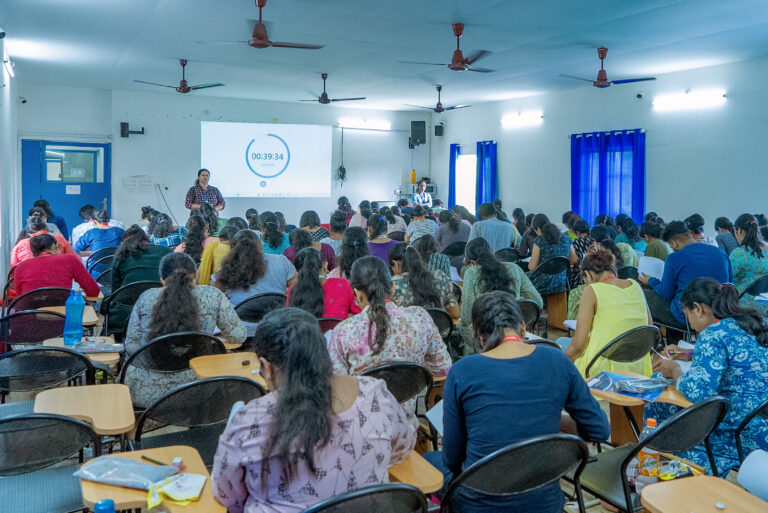 Students in OET class