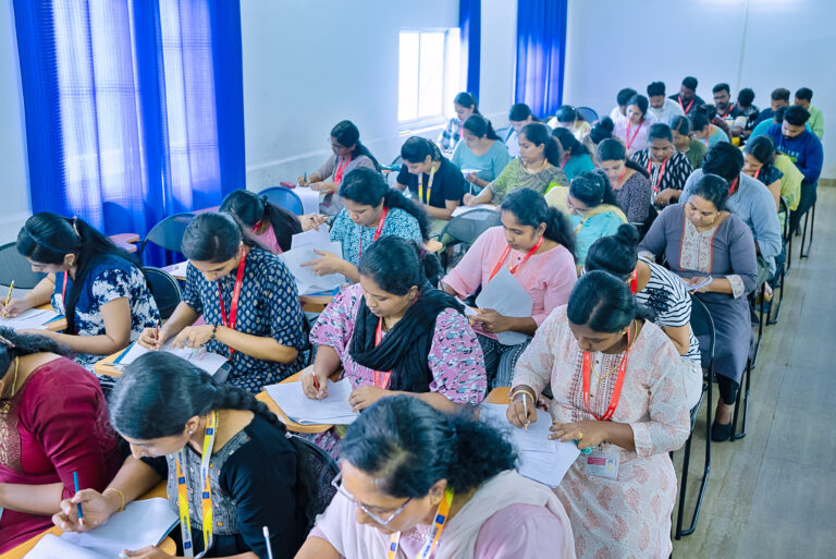 Students in OET class