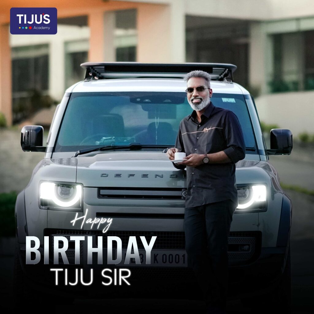 Tiju Antony: Managing Director of Tiju's Academy